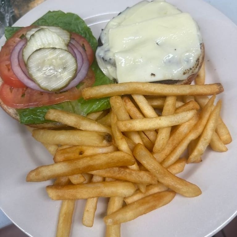 Indulge in Our Deluxe Burger